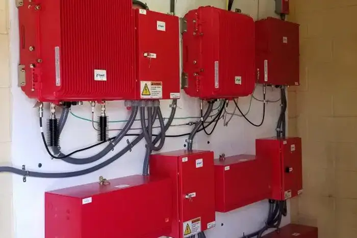 ERCES equipment installed in a school